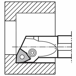 镗削/内径端面加工用刀杆 S-PWLN06型